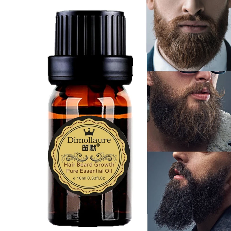 Dimollaure Men beard growth oil women Eyelash eyebrow Growth enhancer serum Mustache sideburn