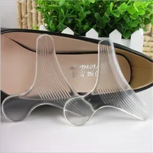 1 пара Т-образных нитей силиконовая Мягкая вставная пятка с вкладышами на высоком каблуке удобные подушечки для ухода за ногами аксессуары