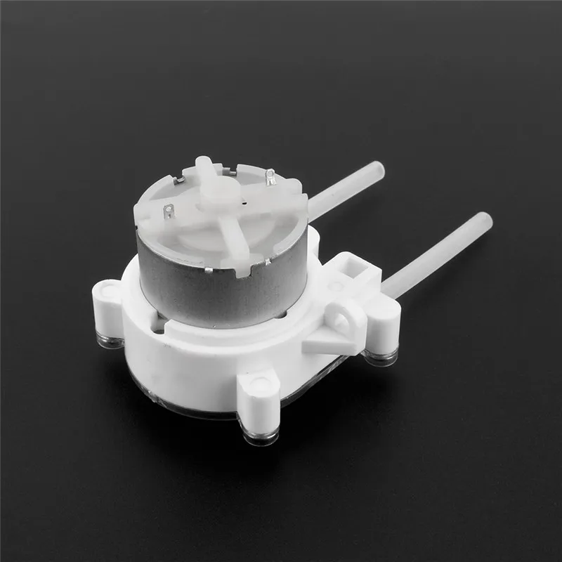 

5Pcs 6V DC DIY Dosing pump Peristaltic Dosing Heads Aquarium Lab Analytical Water with Water Pipe