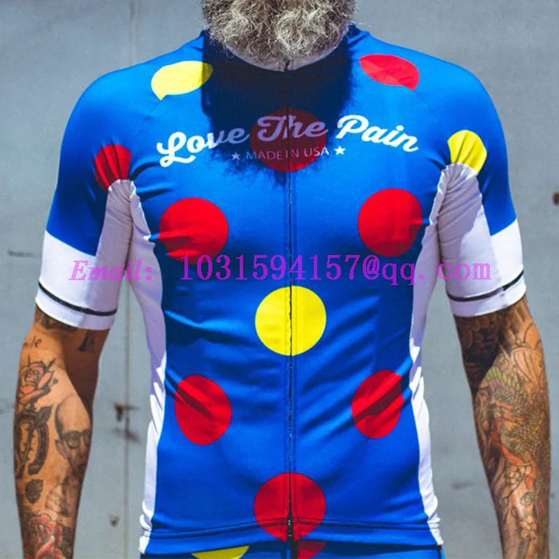 jerseys Love The Pain men summer team bicycle jersey ropa ciclismo homer maillot downhill outdoor workout wear cycling clothes - Color: jerseys