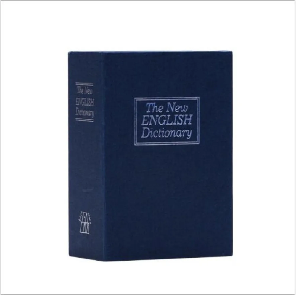 Dictionary Mini Safe Box Book Money Hide Secret Security Safe Lock Cash Money Coin Storage Jewellery key Locker Kid Gift