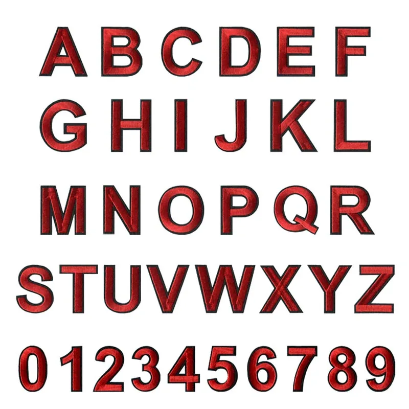Arial red font