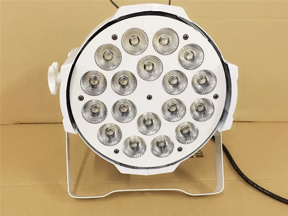 4X18x12 W светодио дный Par Luces con кейс 1 Llevo la Luz де номинальной RGBW 4in1 светодио дный номинальной DMX 6/8 Каналес светодио дный без каблука Par светодио дный de Lujo luces