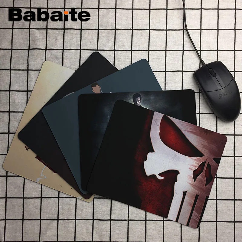 

Babaite The Punisher High Speed New Mousepad Size for 18X22cm Speed Version Gaming Mousepads