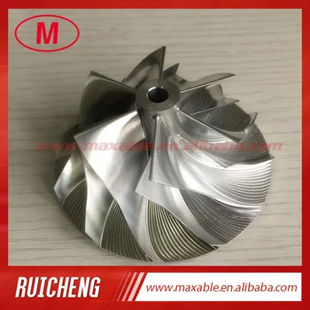 

racing 52.80/76.13mm 6+6 blades Turbocharger Billet/aluminum 2618/milling compressor wheel
