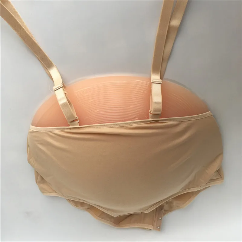 fake silicon belly