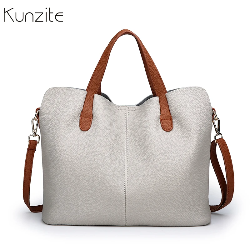 Online Bolsos bandolera de cuero estilo Europeo Americano para mujer 2019 bolsos de mano marcas famosas bolsos de cuero para mujer