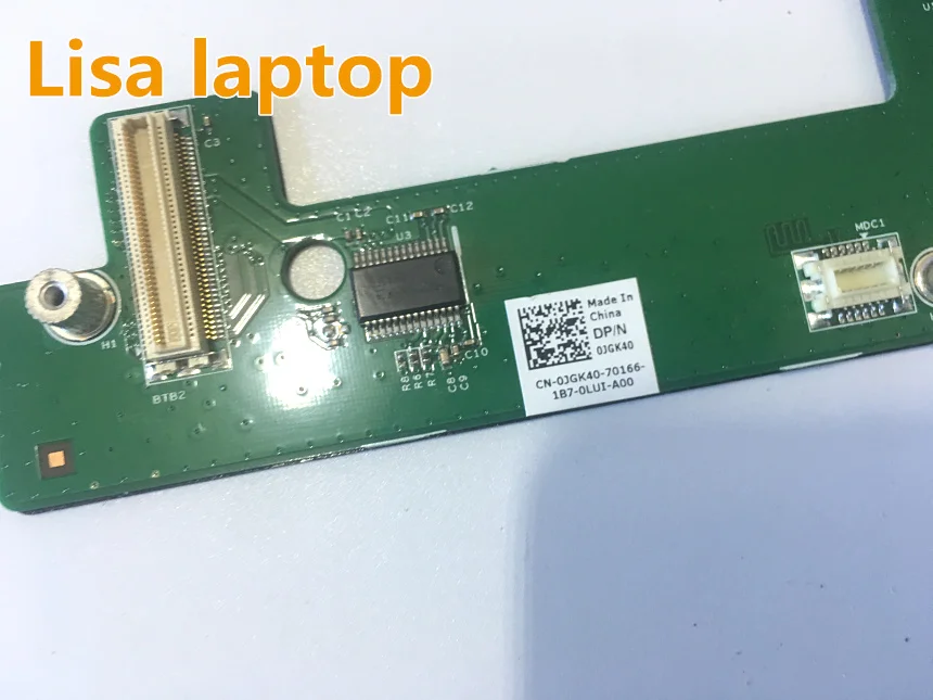 Для DellLatitude E5510 последовательный Порты и разъёмы/USB/Card Reader/Мощность Кнопка IO монтажная плата-JGK40 w/гарантия 1 год