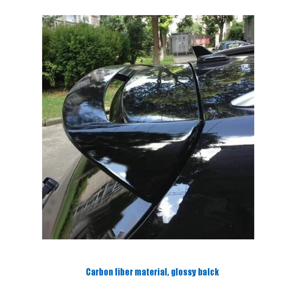 CT-for VW Tiguan Rear Spoiler Carbon