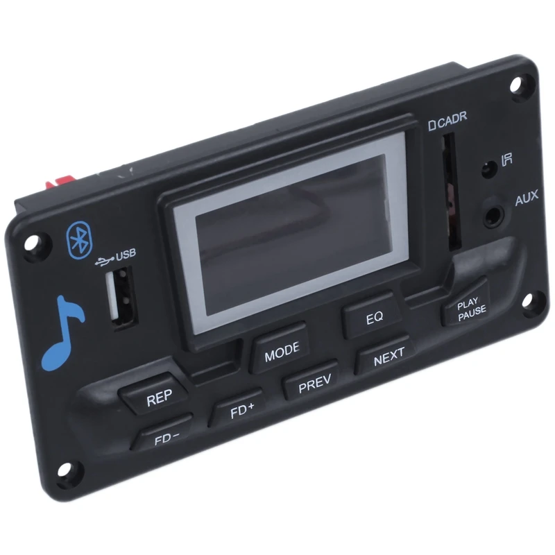 ЖК-дисплей Автомобильный Bluetooth 4,2 MP3-плеер Flac Ape декодер плата модуль W. Usb Fm магнитола с AUX лирикой спектр Папка дисплей Pw память Ki