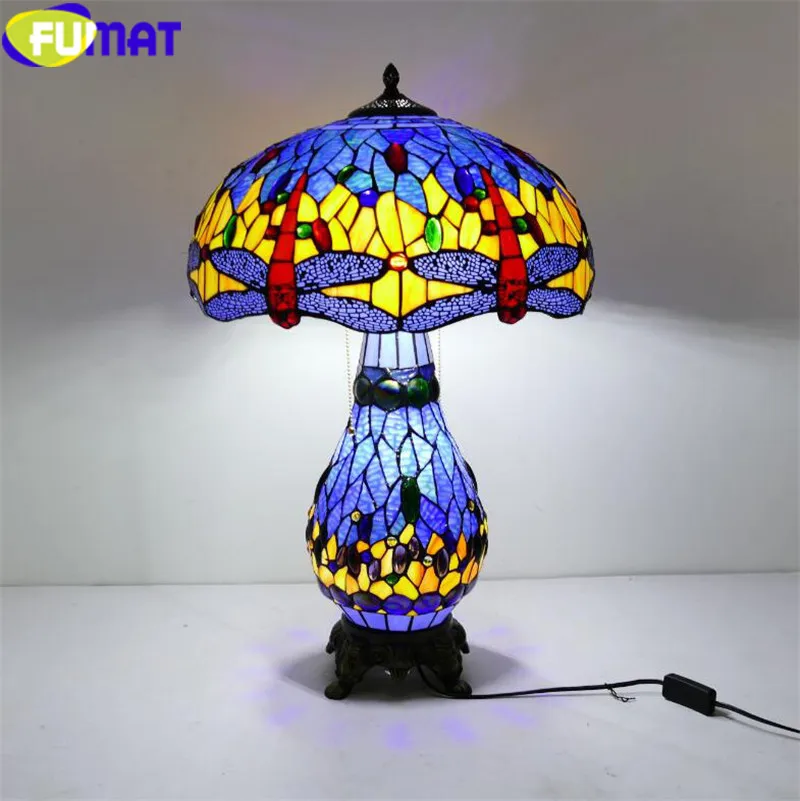 20Tiffany Stained Glass bedside table lam