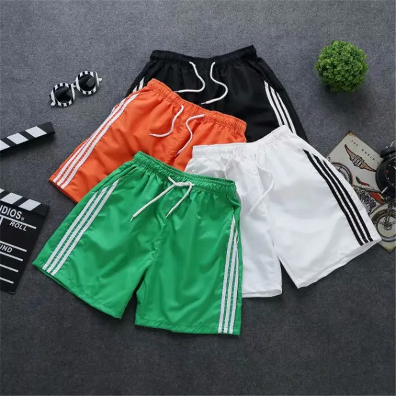 

GEJIAN New Shorts Men Hot Sale Casual Beach Shorts Homme Quality Bottoms Elastic Waist Fashion Plus Size Quick-drying sweatpants