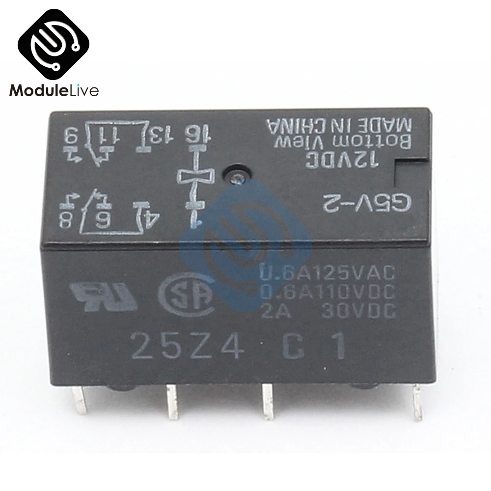 Реле DIP-8 G5V-2-12VDC G5V-2-DC12 12V DC12V для реле Omron