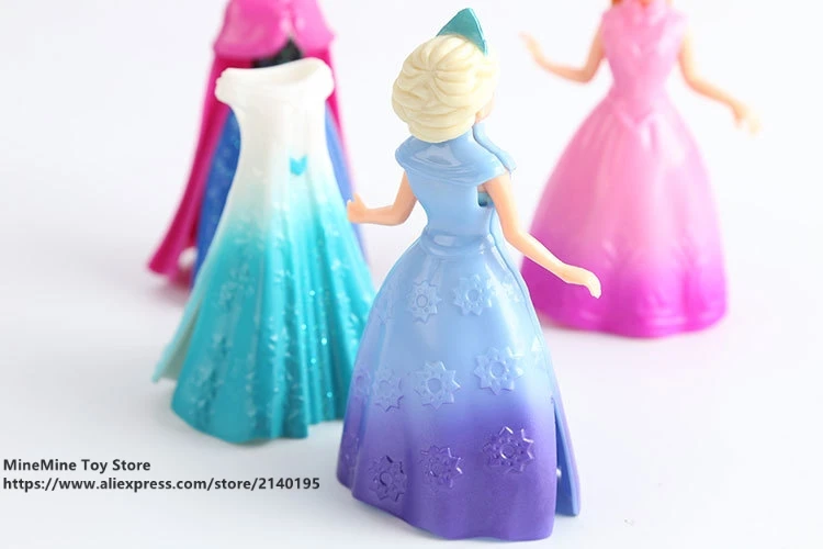ZXZ Frozen Princess Elsa Anna 12cm 4pcs/set Action Figure Model Anime Mini Decoration PVC Collection Figurine Toys model gift ZXZ Frozen Princess Elsa Anna 12cm 4pcs/set Action Figure Model Anime Mini Decoration PVC Collection Figurine Toys model gift