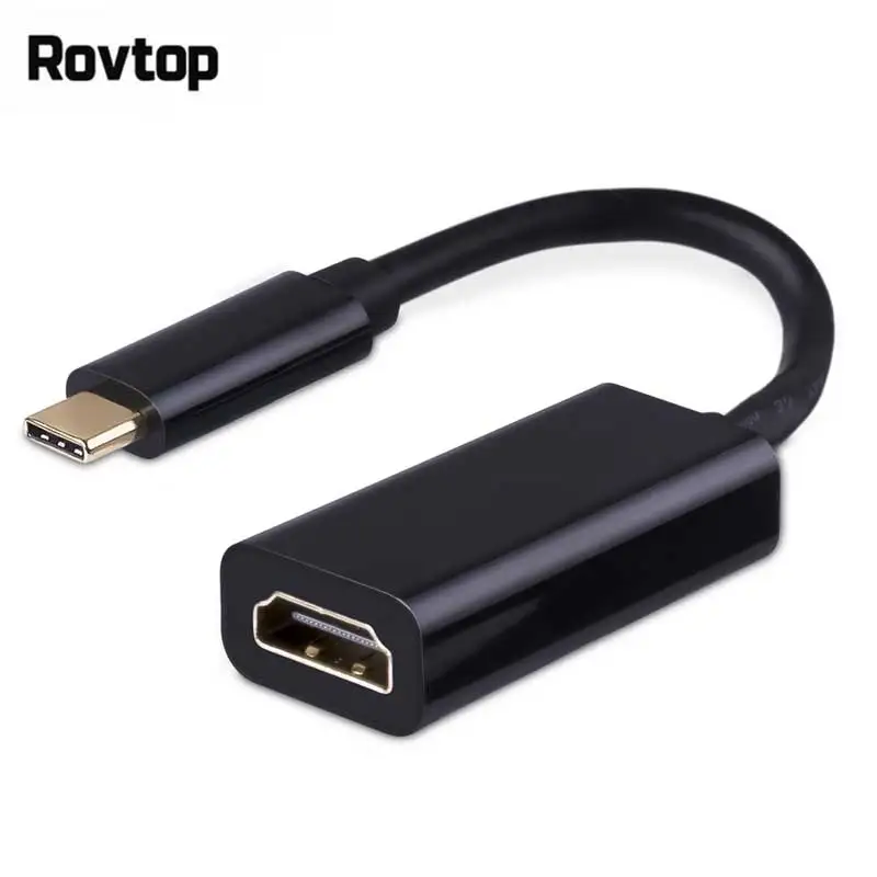 

USB Type C to HDMI Adapter USB 3.1 USB-C to HDMI Adapter Male to Female Converter For MacBook2016 Huawei Matebook Smasung S8