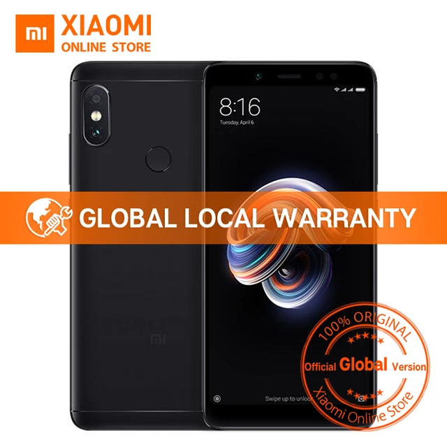 Глобальная версия Xiaomi Redmi Note 5 4 ГБ 64 ГБ 5,99 "полный Экран мобильный телефон с двумя камерами Note5 Snapdragon 636 Octa Core 4000 мАч