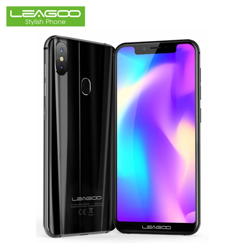 LEAGOO S9 двойная LTE 4G смартфон 5 85 дюймов уход за кожей лица ID Android 8 1 Octa Core B