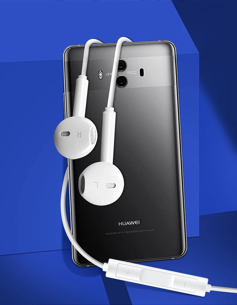 Натуральная Huawei CM33 Тип C USB наушники высокого разрешения аудио с микрофоном