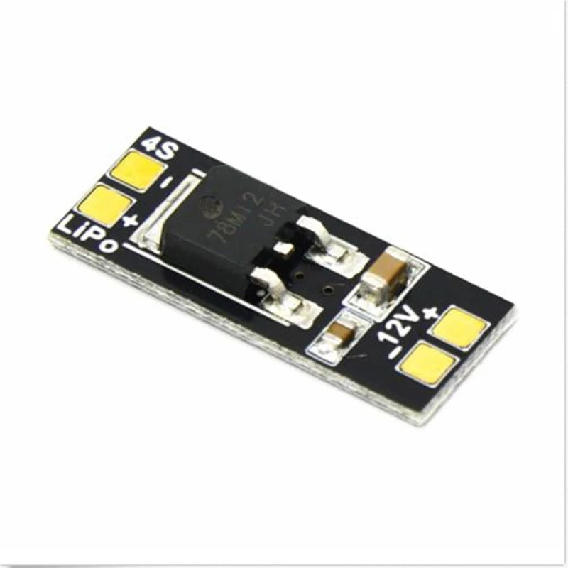 

Linear Voltage Regulator Module BEC 4S Lipo output 12V F Mini QAV250 270 280 FPV