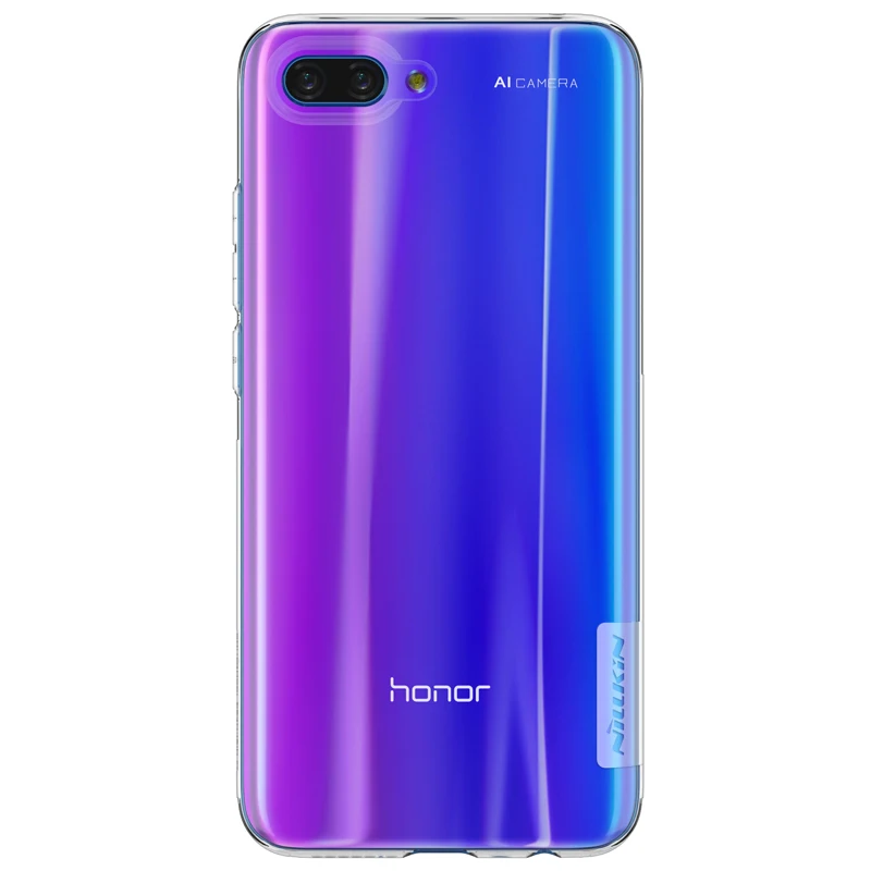 Защитный чехол Nillkin из ТПУ для huawei honor 10, задняя крышка для телефона, мягкий компактный силиконовый верхний чехол, противоскользящий с защитой от пыли, бампер