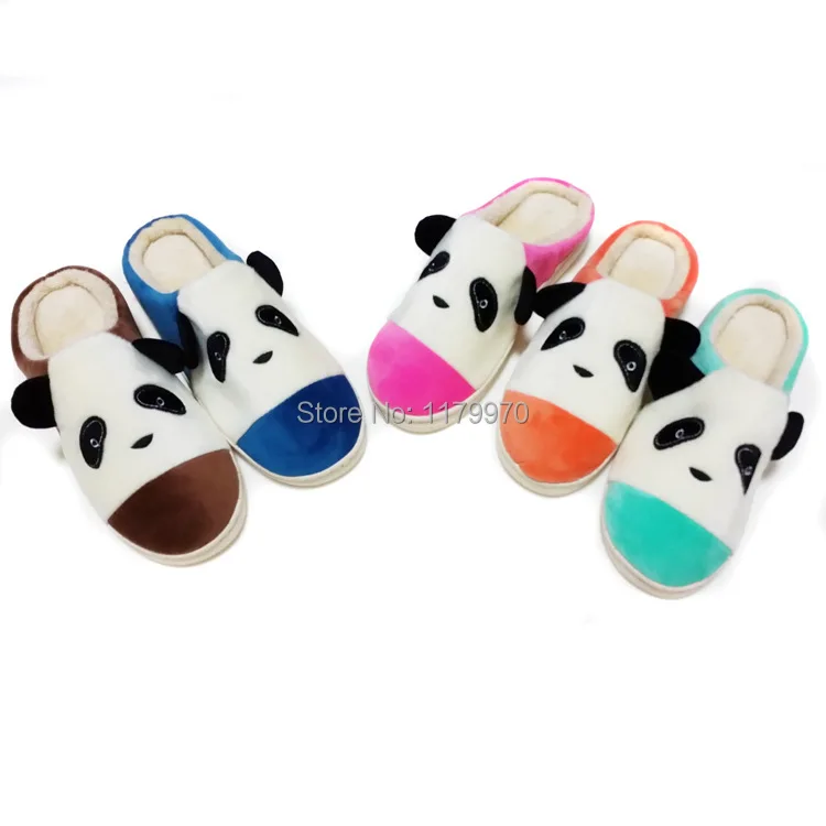 

Winter Super Soft Velvet Slippers Warm Shoes Men&Women Lovers Slippers Animal Pattern Unisex Floor shoes Warm Shoes 36-44
