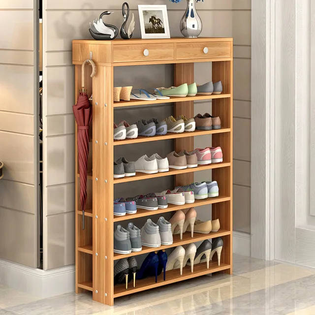 Modern Wooden Shoe Rack For Living Room Corridor Dustproof Modern Wooden Shoe Rack For Living Room Corridor Dustproof Storage Home Furniture Organizador De Zapatos