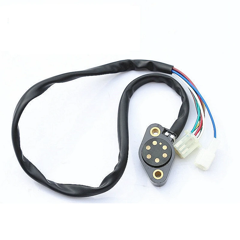 

motorcycle GN125 GS125 gear lever indicator position shift sensor stall cable line for Suzuki 125cc GN GS 125 gear sensor part