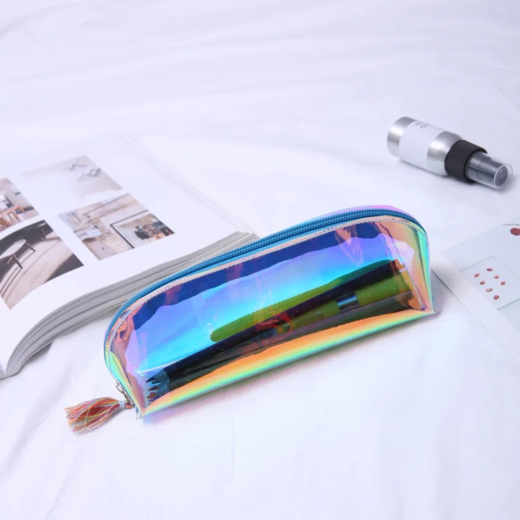 1Pcs-Sell-5colors-Triangle-Shells-Laser-PencilsBags-Kawaii-Girl-Pencils-Case-Durable-Large-Capacity-School (4)