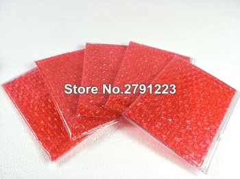 

New Arrival 50PCS 160*210mm Red Zipper Bubble Packing Bags Plastic Wrap Envelope transparent Shockproof bag