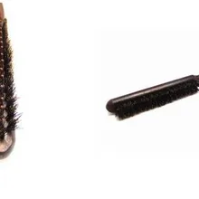 Пушистая расческа для волос Щетина Щетка для волос с деревянной ручкой Парикмахерская инструмент для дома и парикмахерской