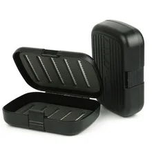1 New Arrival Protable Waterproof Small Single-hand-open Fishing Lure Case Hook Bait Fly Fishing Tackle Box