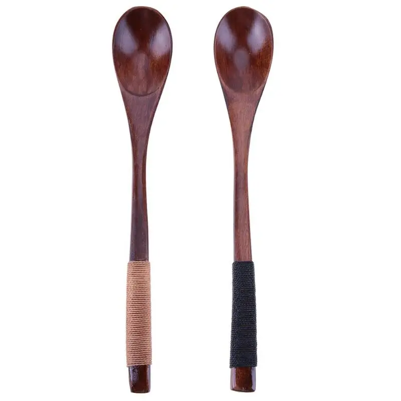 

Wooden Spoon Tableware Honey Mixing Spoon Stirrer Coffee Tea Stirring Spoon