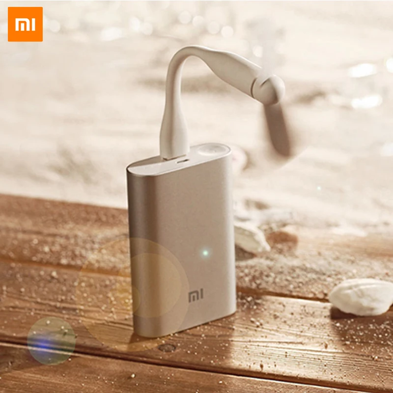 Оригинальный Xiaomi USB вентилятор mi ni вентиляторы для гаджетов портативное зарядное