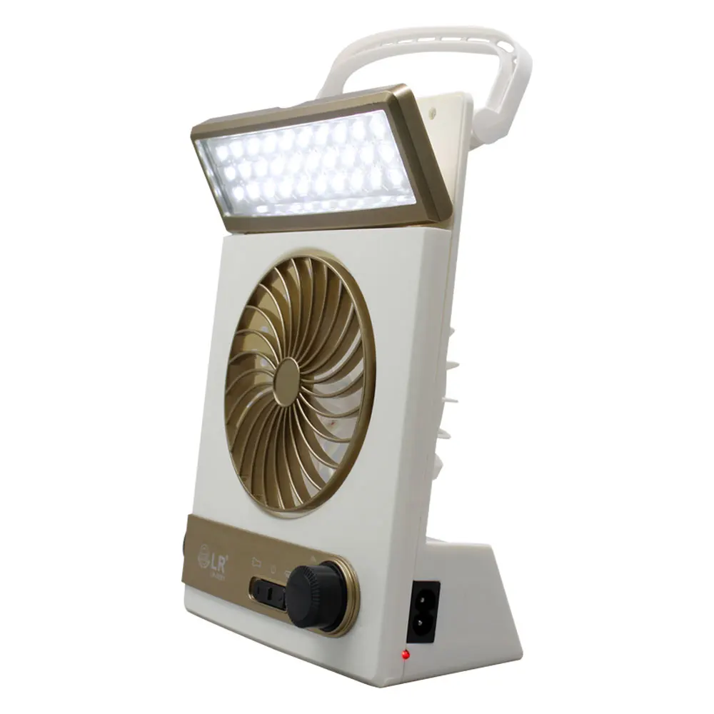 1PCSLED Solar Fan Mini Multi-Function Student Lamp Lighting Flashlight Charging Tent Lamp
