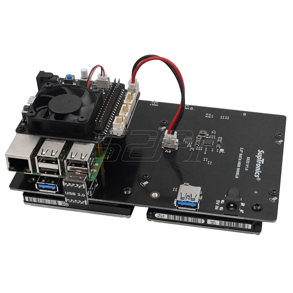  52Pi X822 Dual 25 