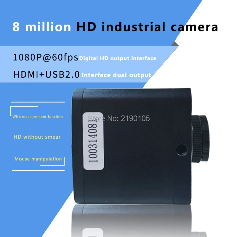 HDMI видео измерительный микроскоп для 8 миллионов HD цифровая промышленная камера CCD Мобильный телефон обслуживание и обнаружение