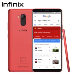 Глобальная версия Infinix NOTE 5 STYLUS бизнес-смартфон 64G 4G 6,0 "FHD экран Android One 16MP мобильный телефон с XPen