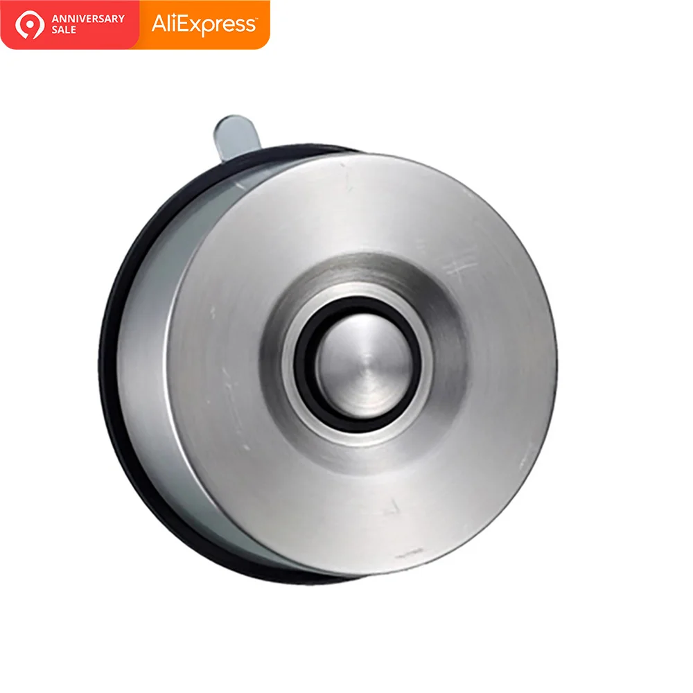 

ORENBO Powerful Suction Cup Magnetic Knife Holder Stainless Steel Block Magnet Knife Holder Rack Stand Garage no Screws no Holes