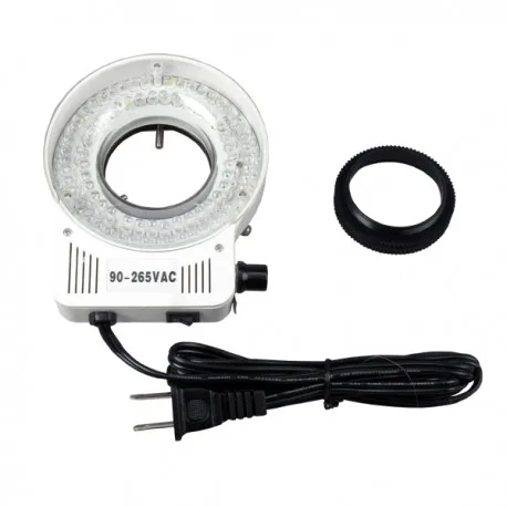 

Saudi Arabia+United Arab Emirates--AmScope 80 LED Microscope Compact Ring Light with Built-in Dimmer