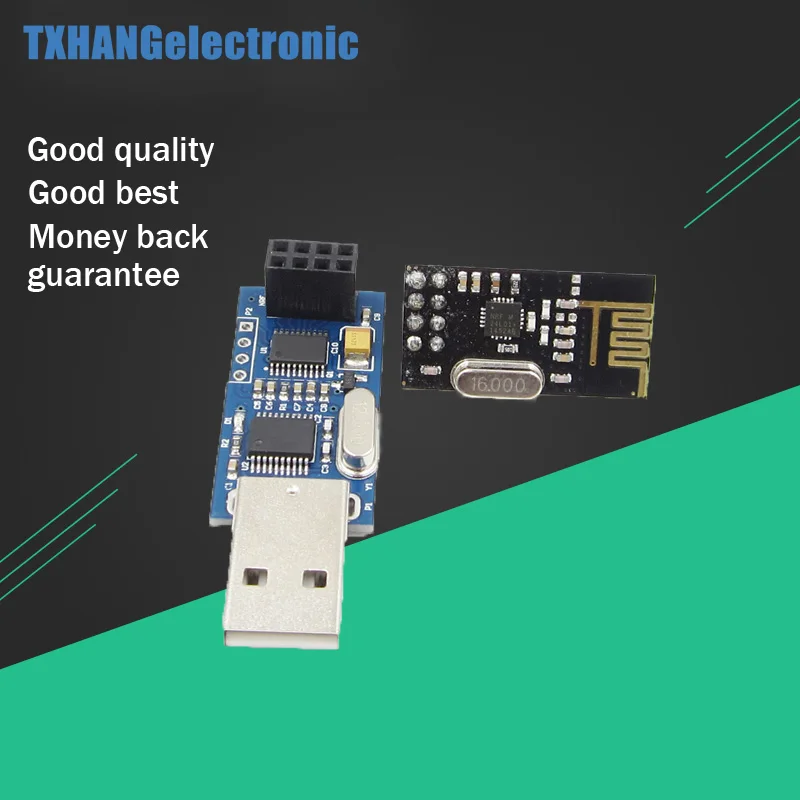 Новый CH340T USB в последовательный порт адаптер плата + 2 4G NRF24L01 беспроводной