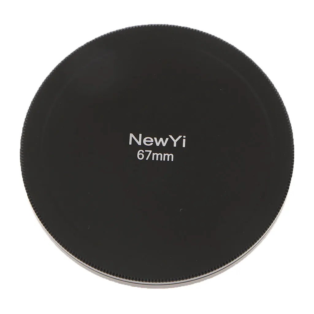 Metal 67mm Camera Lens Filter Protection Case Box Dust-proof Protector 2.63 Inch Lens Cap For DSLR/SLR Cameras