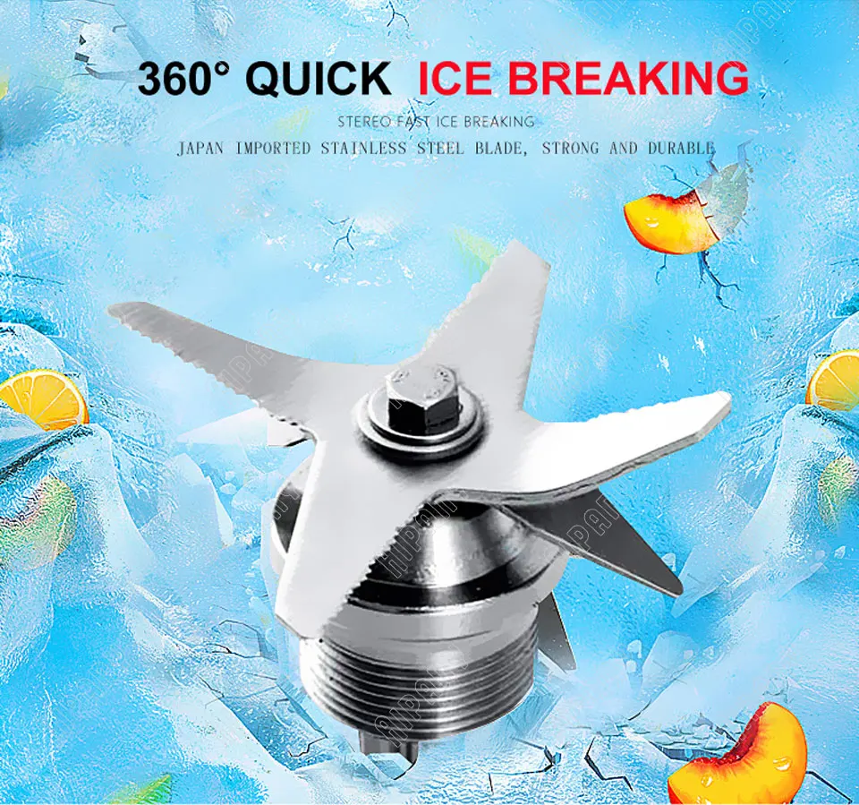 A7400 kitchen blender 2800W smoothies mixer food mixer BPA free material food processor GERMAN motor tech juicer liquidiser