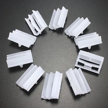 

10pcs Plastic Exterior Sill Skirt Trim Clips For BMW 3 Series E36 E46 E90 E91 1990-2000