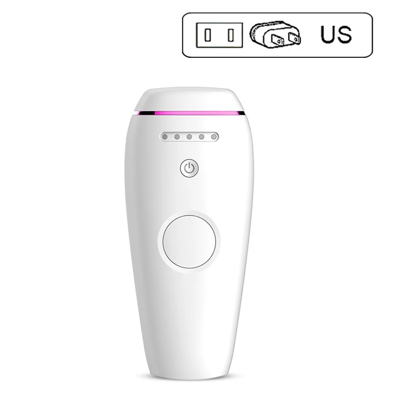 US Plug Лазерный депилятор IPL эпилятор перманентное удаление волос Сенсорное тело ног бикини триммер Фотоэпилятор для женщин инструменты для удаления волос - Цвет: US Plug
