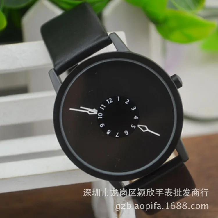 Leather Watch Women dress watches hour clock men fashion Casual watch Unisex Quartz watch relogio font