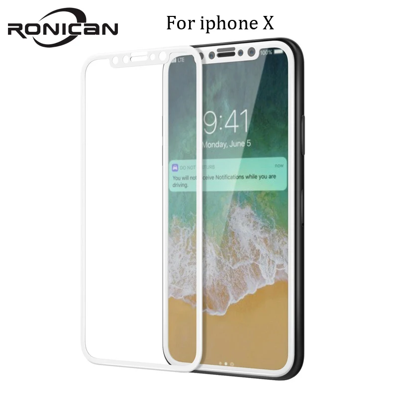 10Pcs 3D Curved Carbon Fiber Soft Edge Tempered Glass For iPhone 8 8 Plus7  6S 6 Plus Phone Screen Protector Film For iPhone X (14)