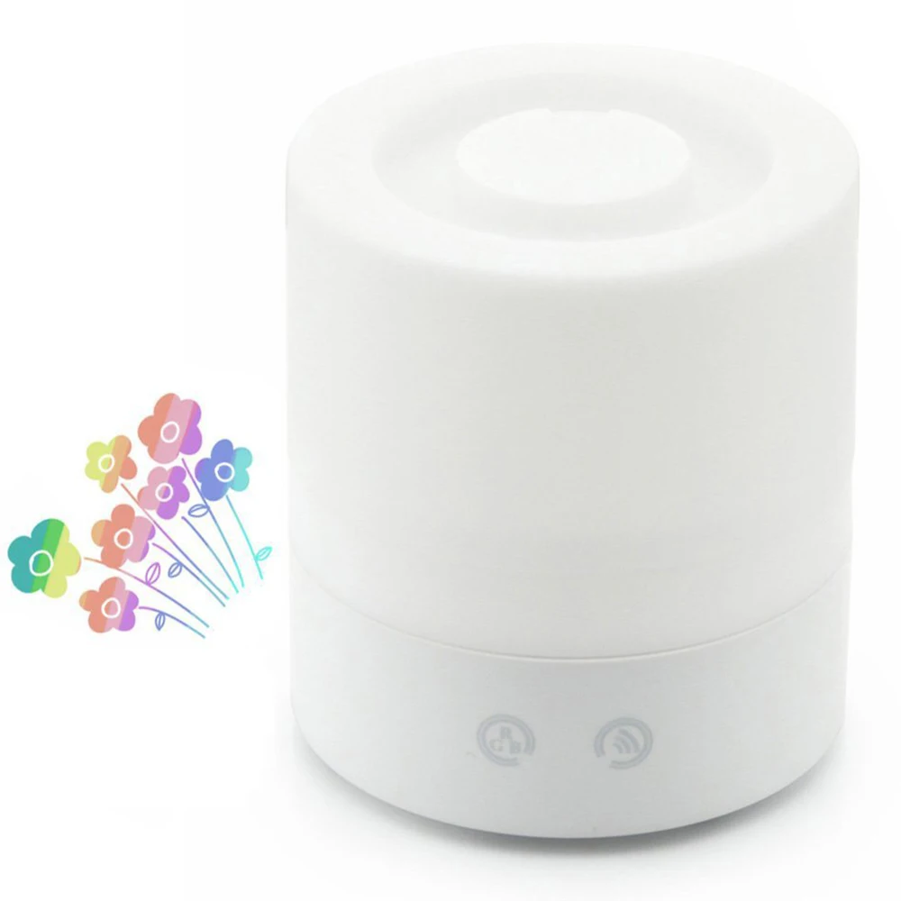 

Mini Touch Button Aromatherapy Air Humidifier Aroma Diffuser Colorful LED Light Essential Oil Diffuser Home Office Mist Maker