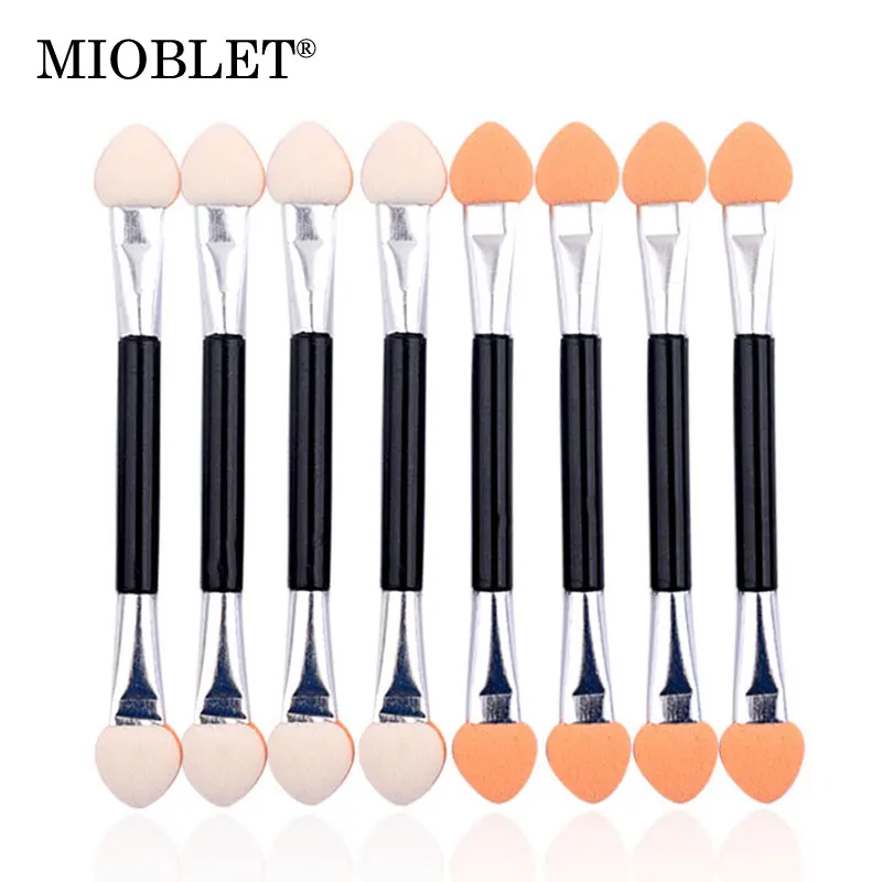 MIOBLET 10 шт./компл. Pro губка двухсторонняя пудра для ногтей кисти аппликатор теней