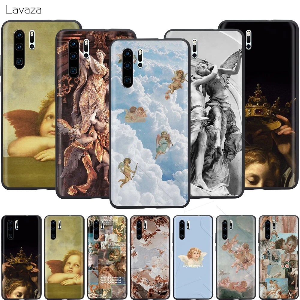 Чехол Lavaza Renaissance Angels для Huawei Mate Y7 Y9 P8 P9 P10 P20 P30 P40 Max Lite Pro P Smart Mini |