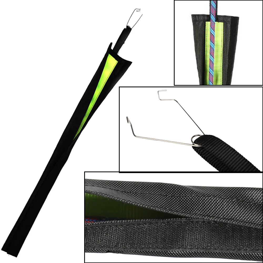 Beste Klimmen Touw Protector Cover Sleeve Mantel Arborist Abseilen Slijtvastheid Versterkte Defender